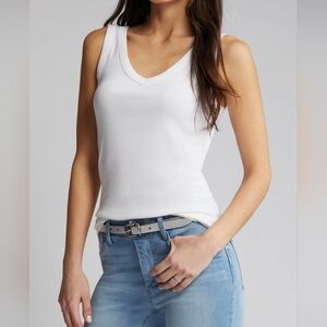 NWT Caslon V-Neck Tank